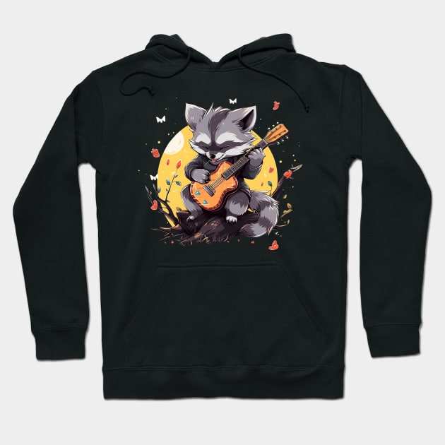 raccoon Hoodie by lets find pirate